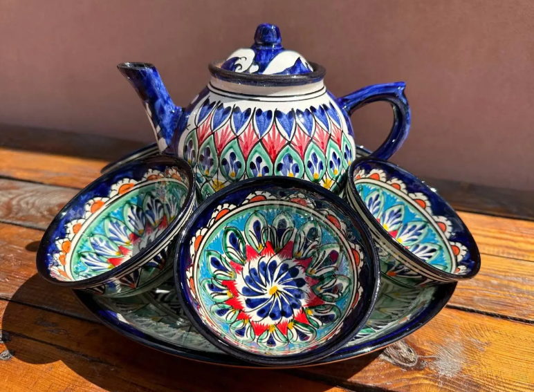 Узбецький чайний сервіз (на 6 персон)